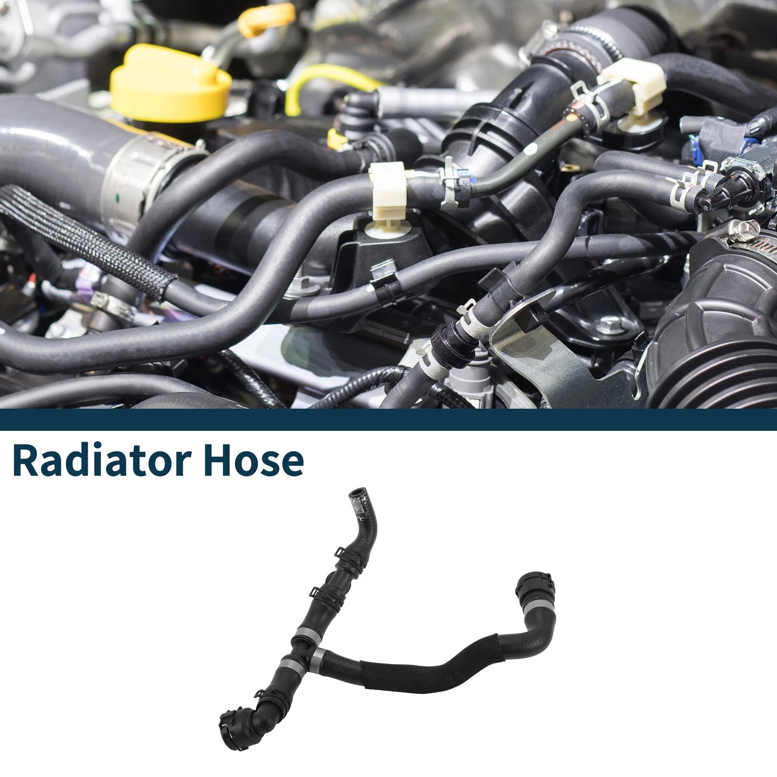 Radiator Hose for Audi A6 C7 2.0T (2016–2018) Rubber Heating Water Pipe
