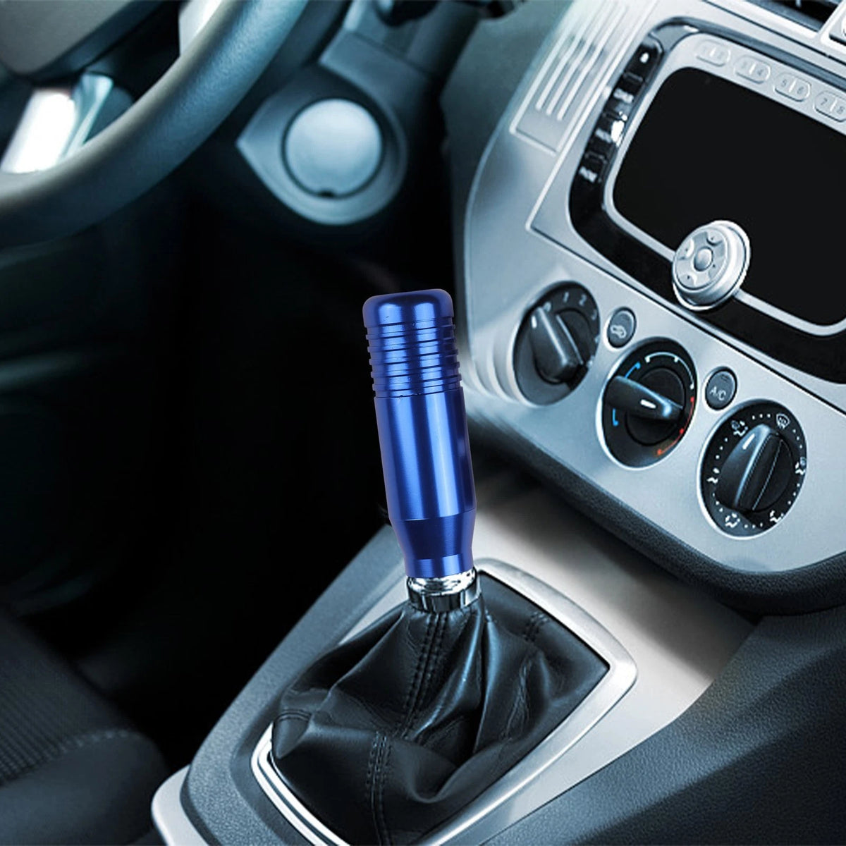 Customizable Gear Shift Knob for Cars (8.5 cm, Three Adapter Sizes)