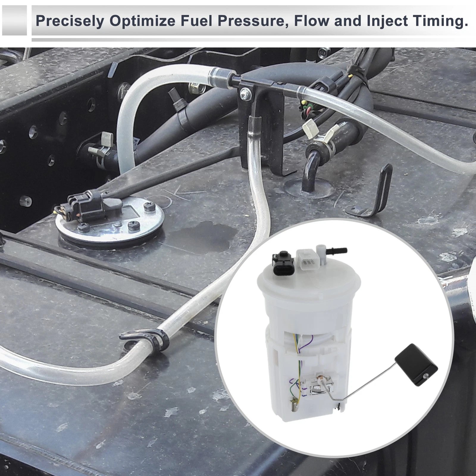 Fuel Pump Assembly Replacement for Chevrolet Aveo (2006–2008) 1.6L L4