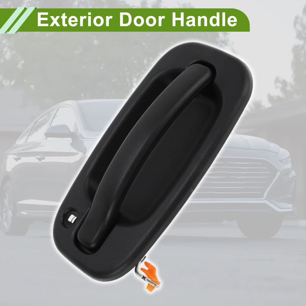 Exterior Door Handle Replacement Black Front Left for Chevrolet GMC (2007–2024)