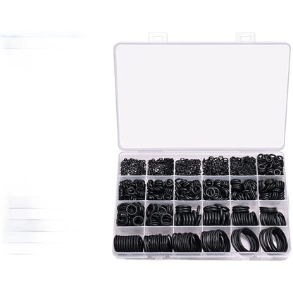 950pcs Nitrile Rubber O Rings Kit for Automotive and Plumbing Sealing