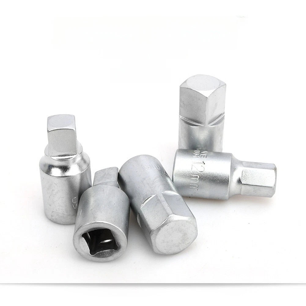 18 Pc Oil Drain Connector Wrench Kit for Cars