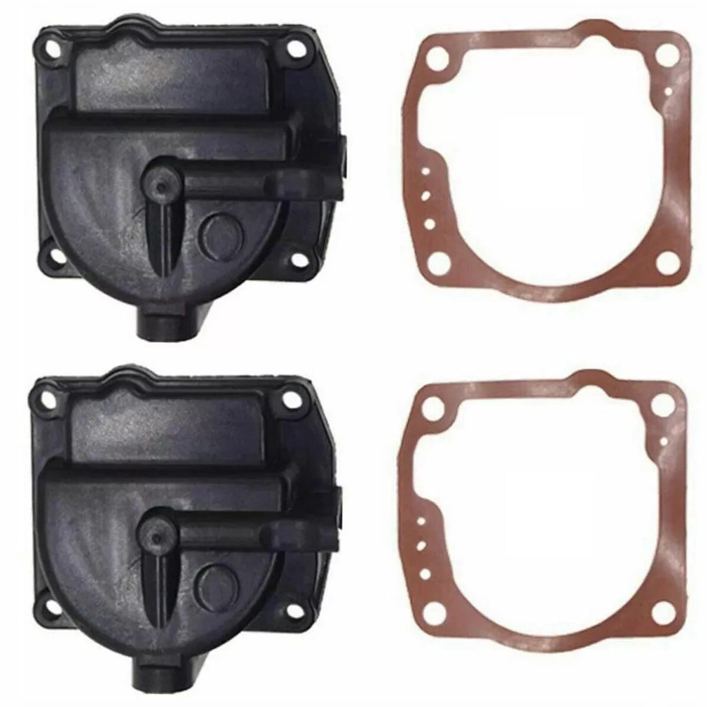 Set of 2 Carburetor Float Bowl Chamber for Johnson Evinrude 0433000 766418