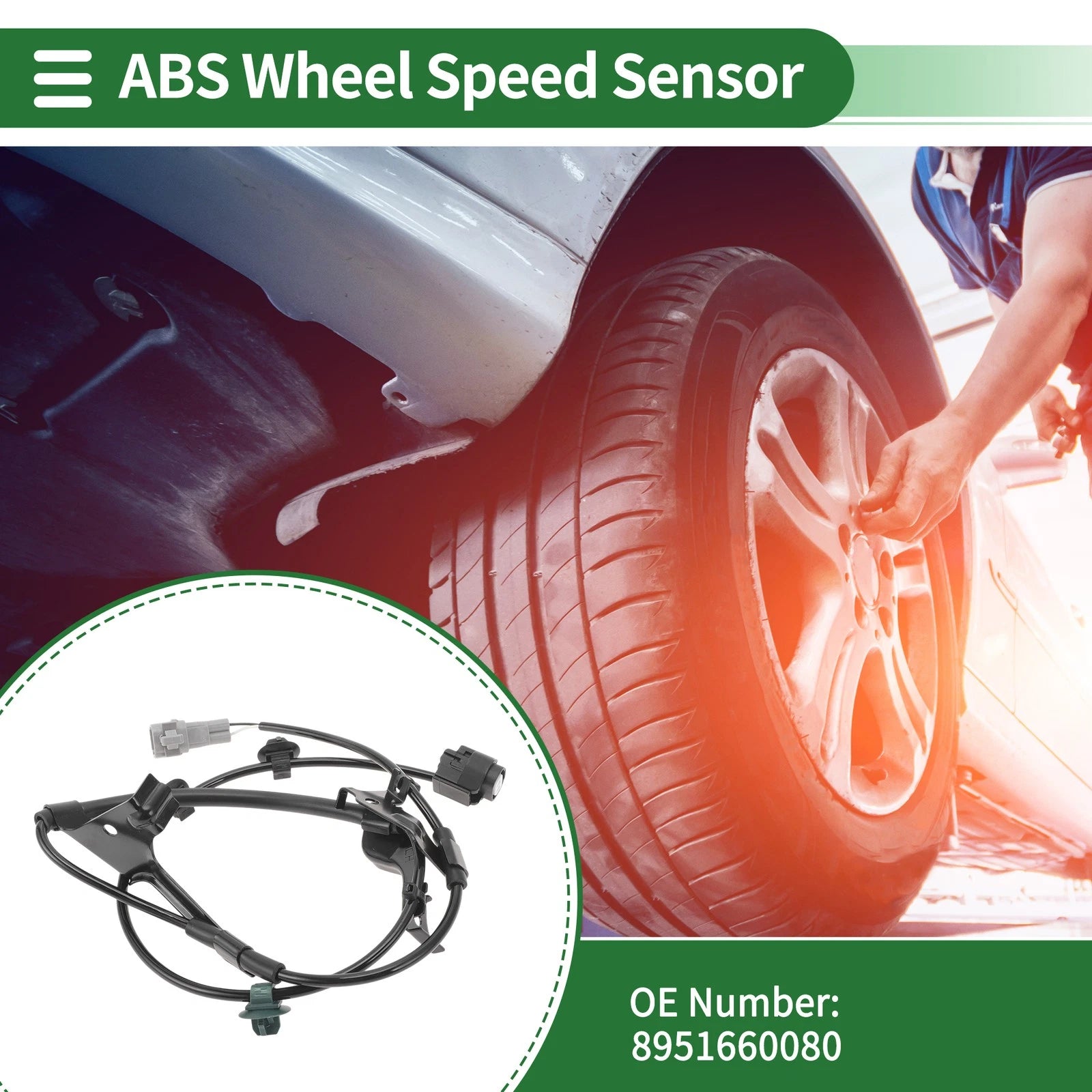 ABS Wheel Speed Sensor Replacement for Toyota 4Runner (2003–2009)