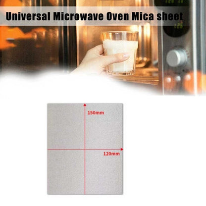 Set of 5 Mica Plates for Microwave (12 x 15cm)