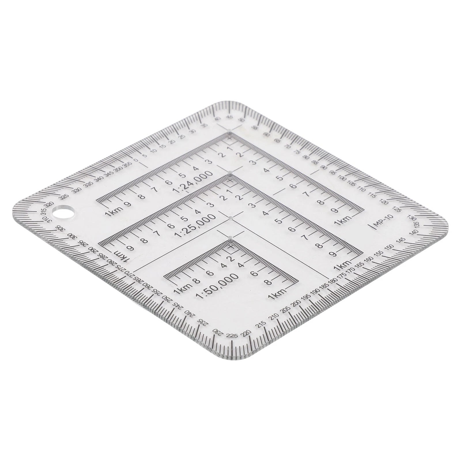 Coordinate Ruler for Geographical Learning Applications (7cm)