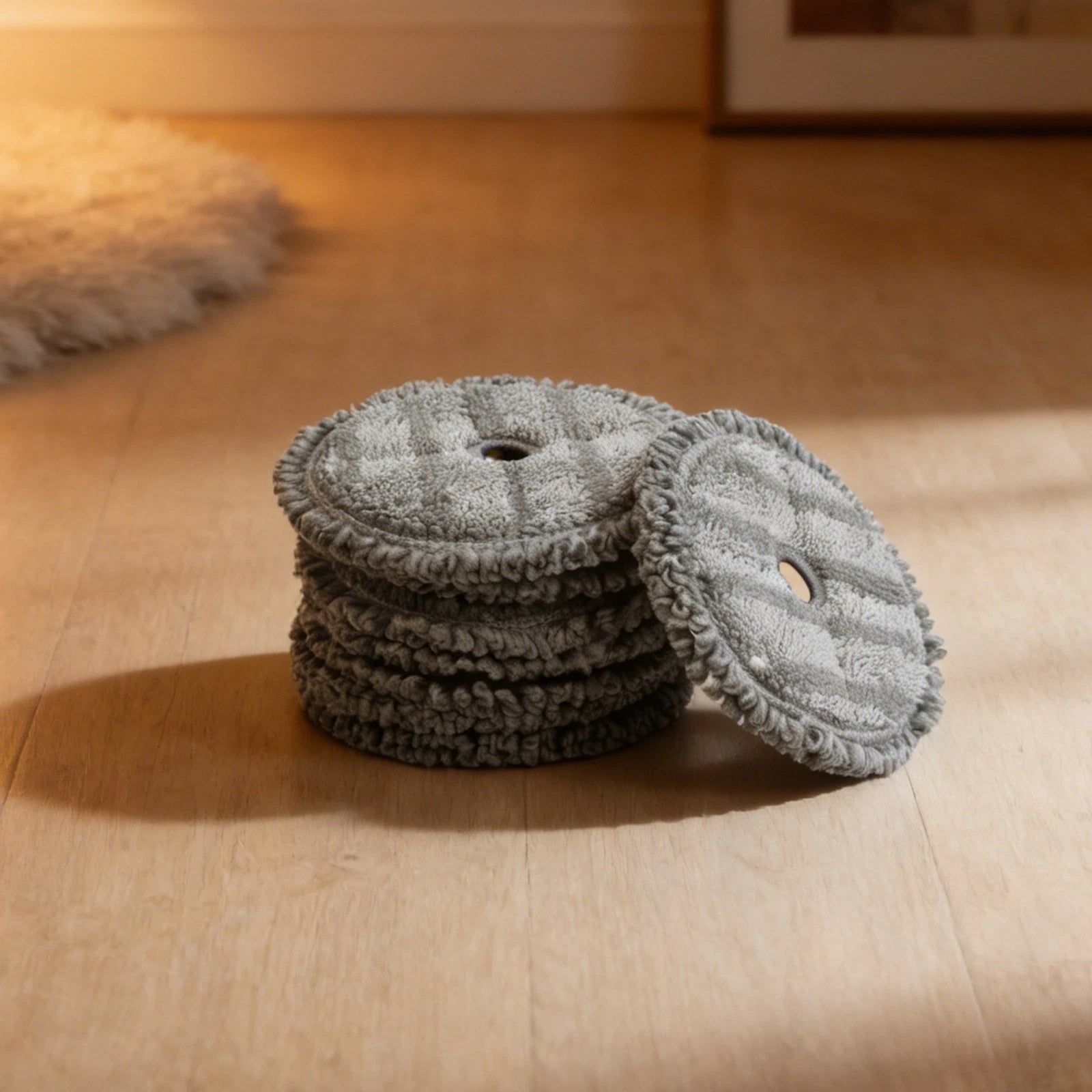 Microfiber Mop Pads for Homes with Pets - Soft, Machine Washable