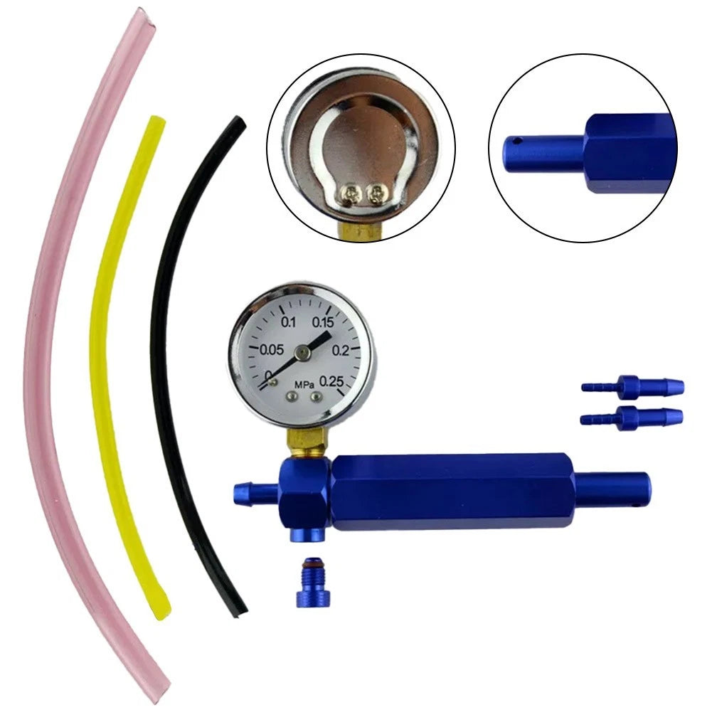 Leak Detection Gauge for Carburetors (15 PSI)
