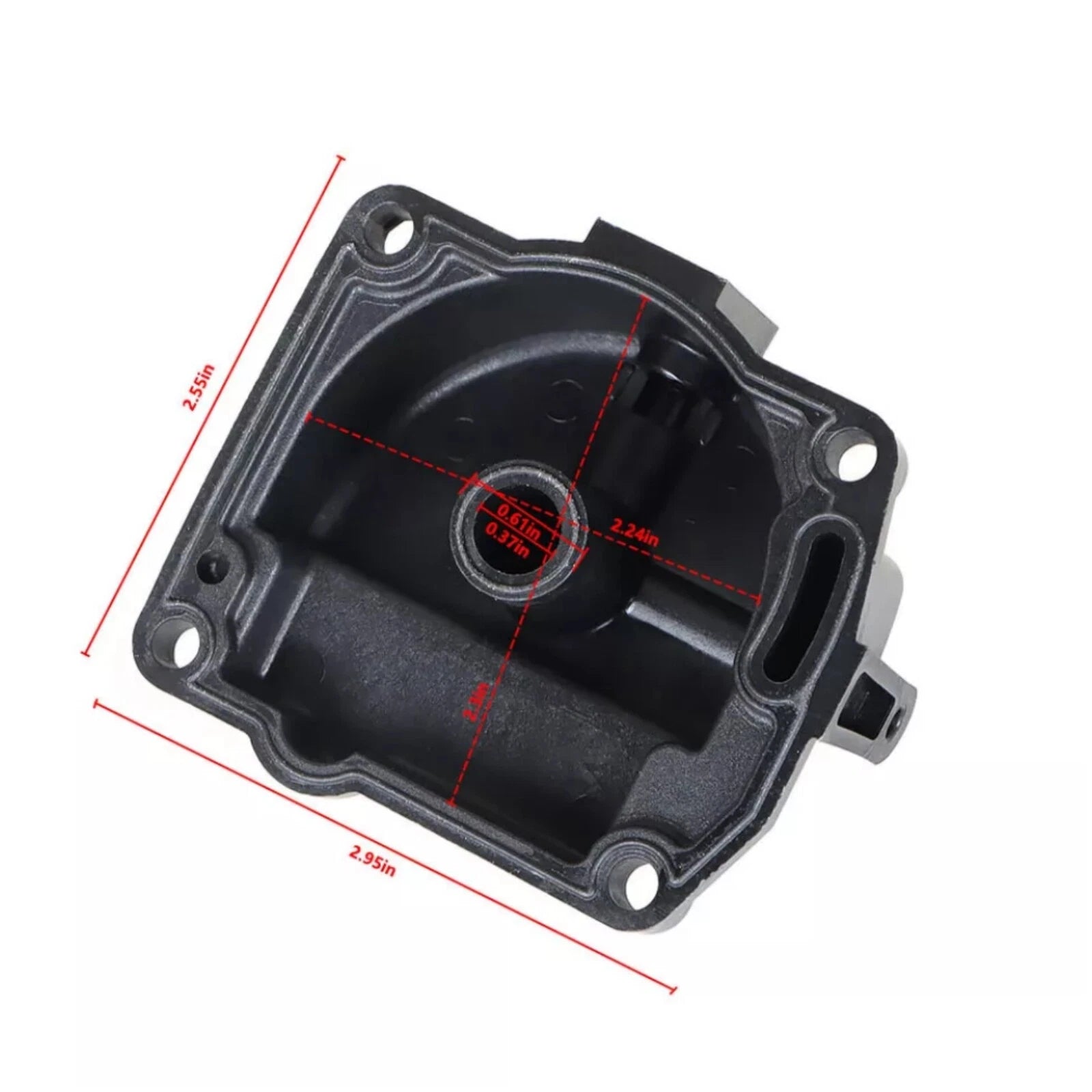 Carburetor Float Chamber Bowls for Johnson 90-175hp (0433000) 60° w/Gasket