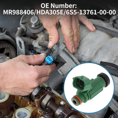 Fuel Injector No. MR988406 for Mitsubishi Outlander (2004) 1 Pc Green