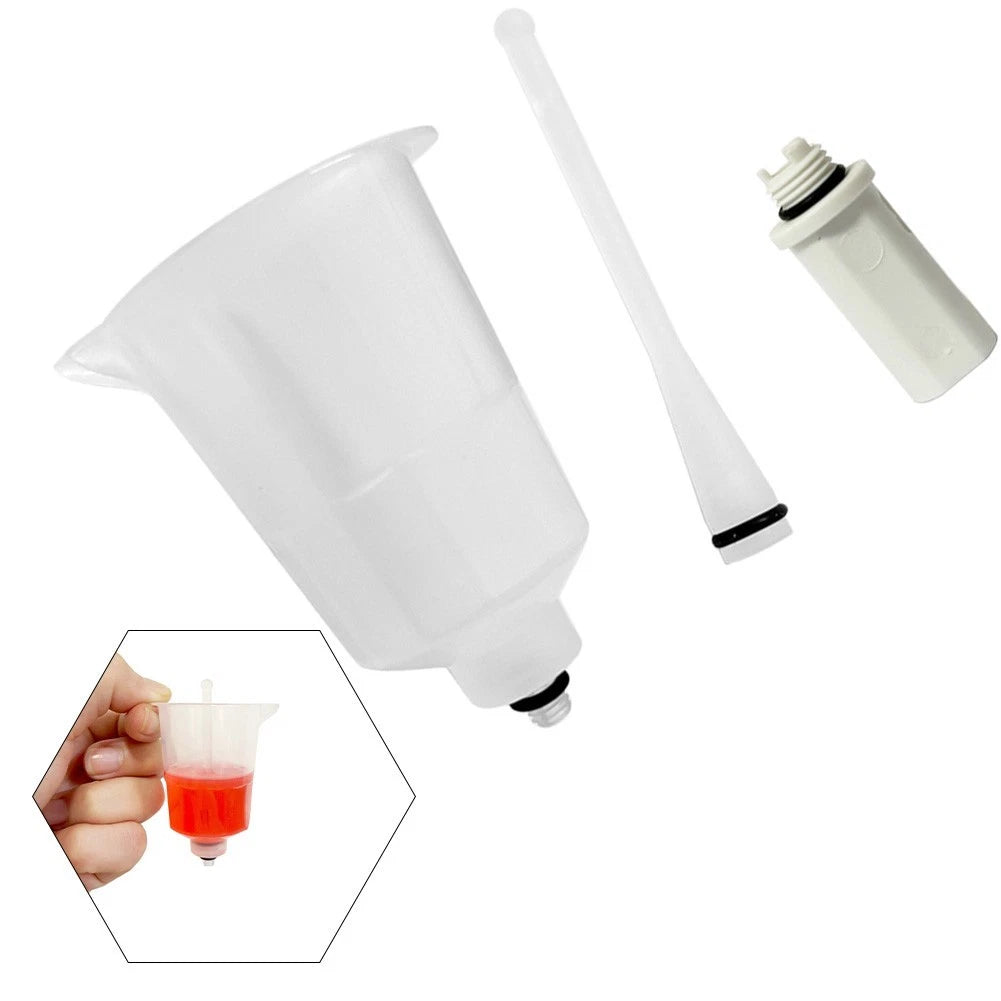 2X Lightweight Bicycle Disc Brake Oil Funnel Kit for Efficient Maintenance