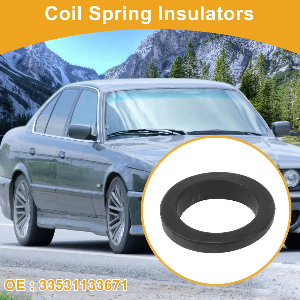 Lower Coil Spring Insulator Replacement for BMW 525i (1989–2007) Rubber