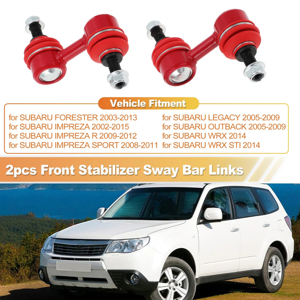 2pcs Front Sway Bar Links Replacement for Subaru Forester Impreza Legacy Outback (2008–2020)