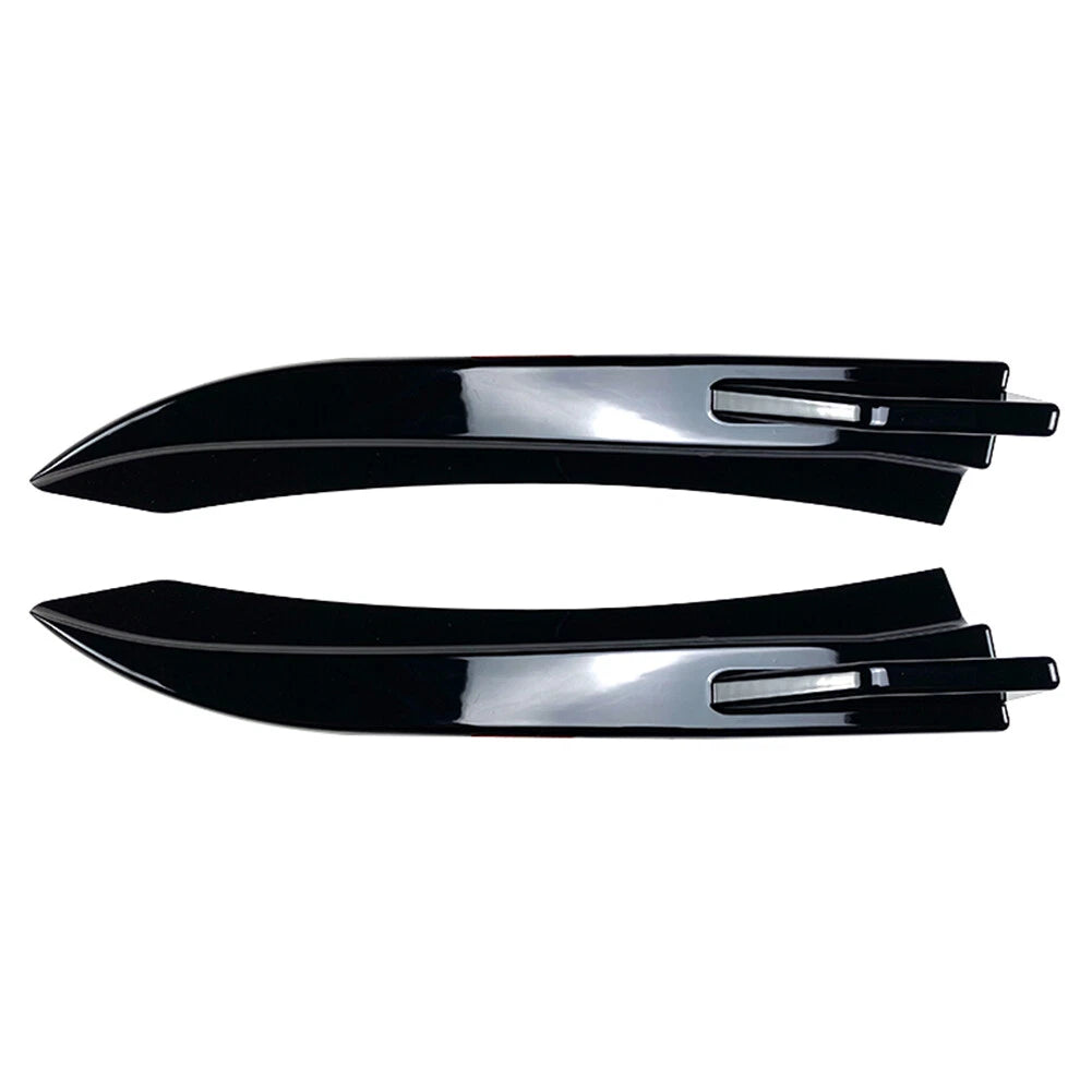 2X Rear Bumper Splitter Diffuser Canards for BMW 3 Series F30 M-Sport (2012–2018)