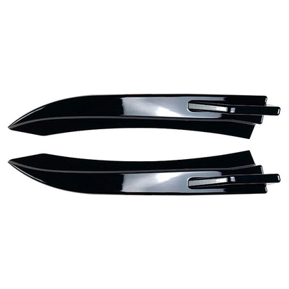 2X Rear Bumper Splitter Diffuser Canards for BMW 3 Series F30 M-Sport (2012–2018)