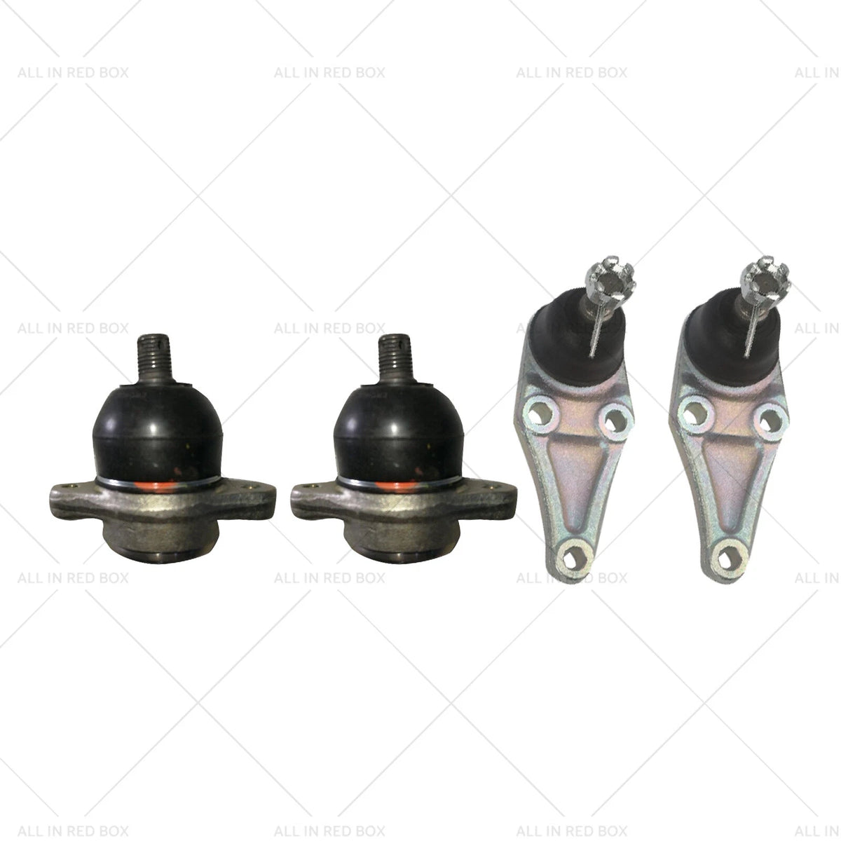 4X Front Lower & Upper Ball Joints for Mitsubishi Pajero NM NP (2000–2011)