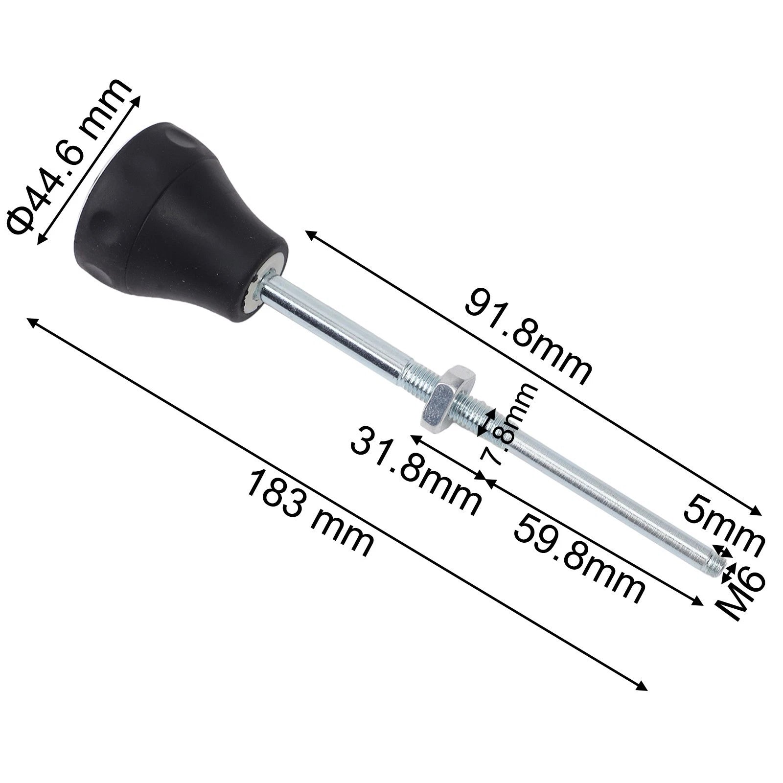 Exercise Bike Resistance Adjustment Lever 8mm Thread