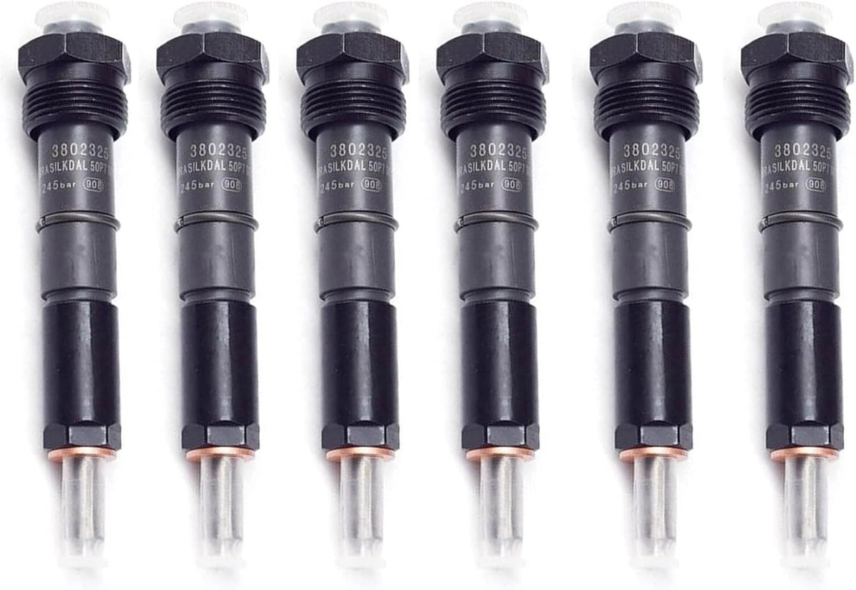 6PCS Fuel Injector 3902980 for Cummins 6BT5.9 (1998–2002)