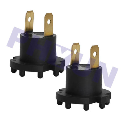 2X Low Beam Headlight Socket Male B28V-51-0A3 for Mazda 3 5 Protege (2001–2010)