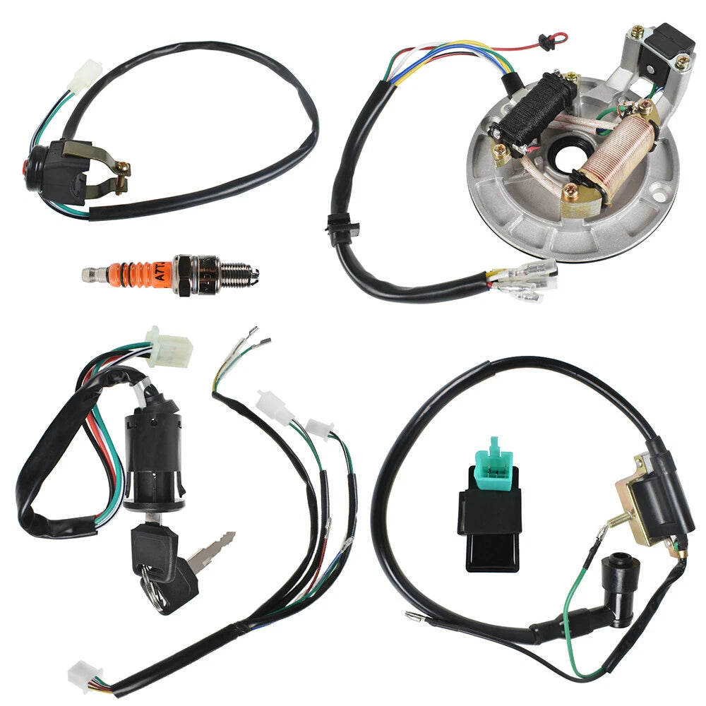 Wiring Harness Loom for 50-140cc Dirt Pit Bike ATV (CDI Magneto Stator)
