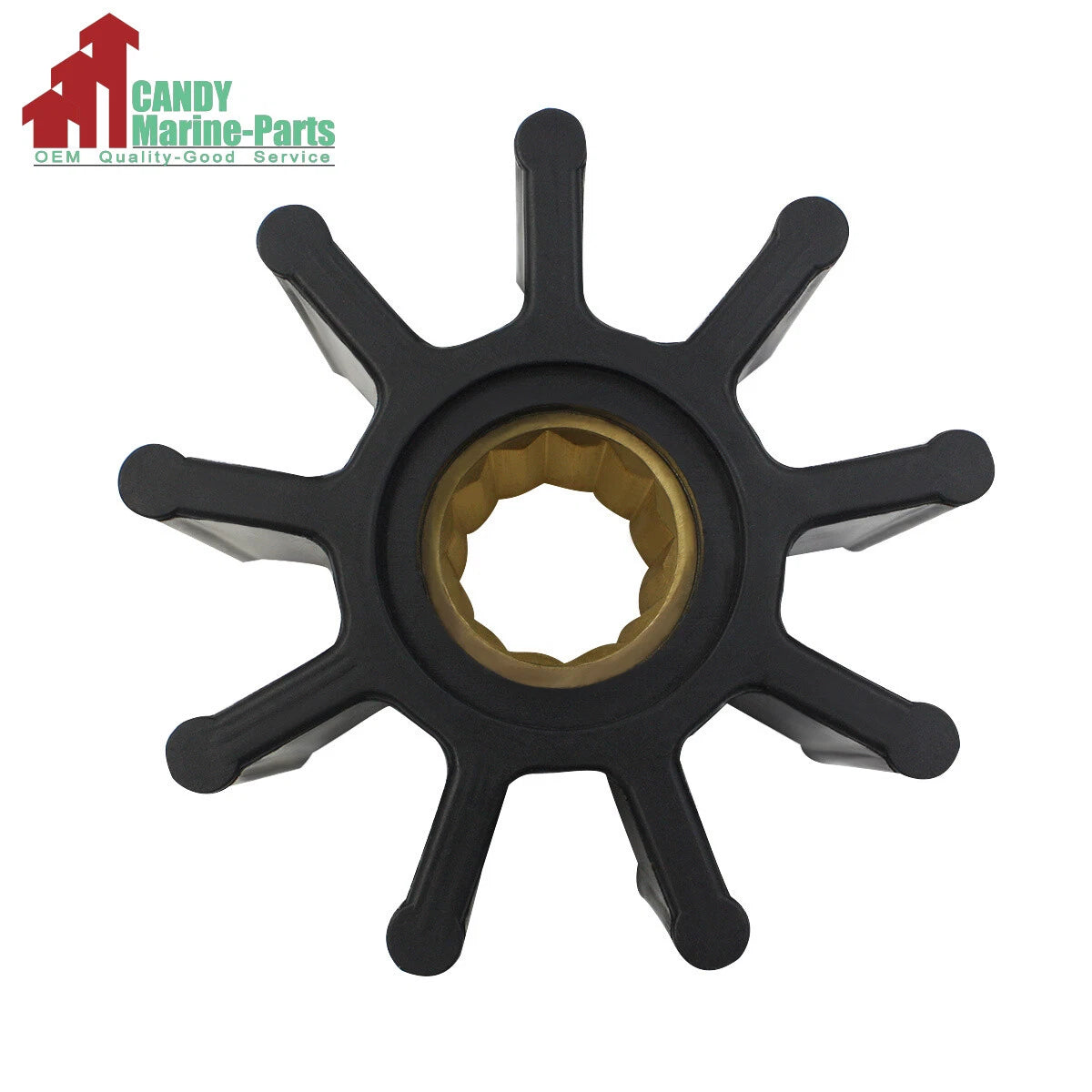 Water Pump Impeller for Jabsco Johnson Volvo (836-0001, 09-1029B, 875736, 825942)