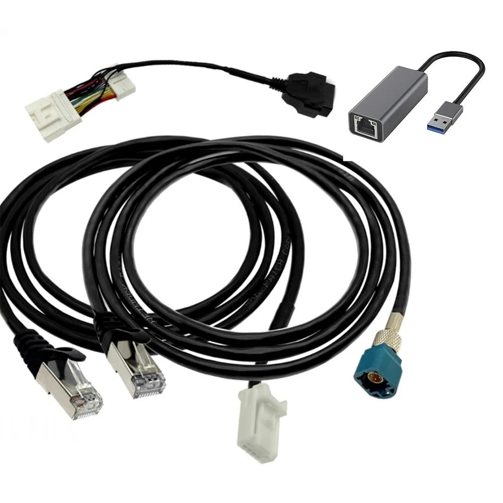 Diagnostic Cable + Adapter Tool for Tesla Model 3/Y, Model S/X