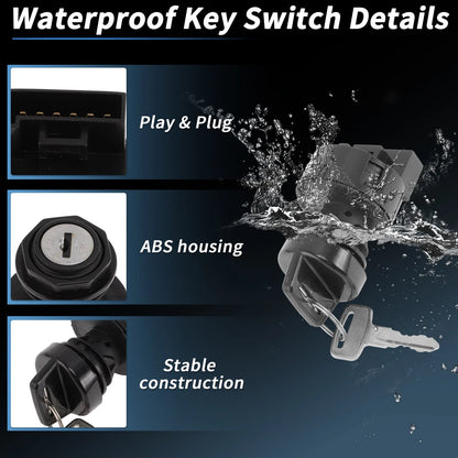 Ignition Key Switch No. 710003847 for Can-Am Commander 800R/1000/1000R (2011–2020)