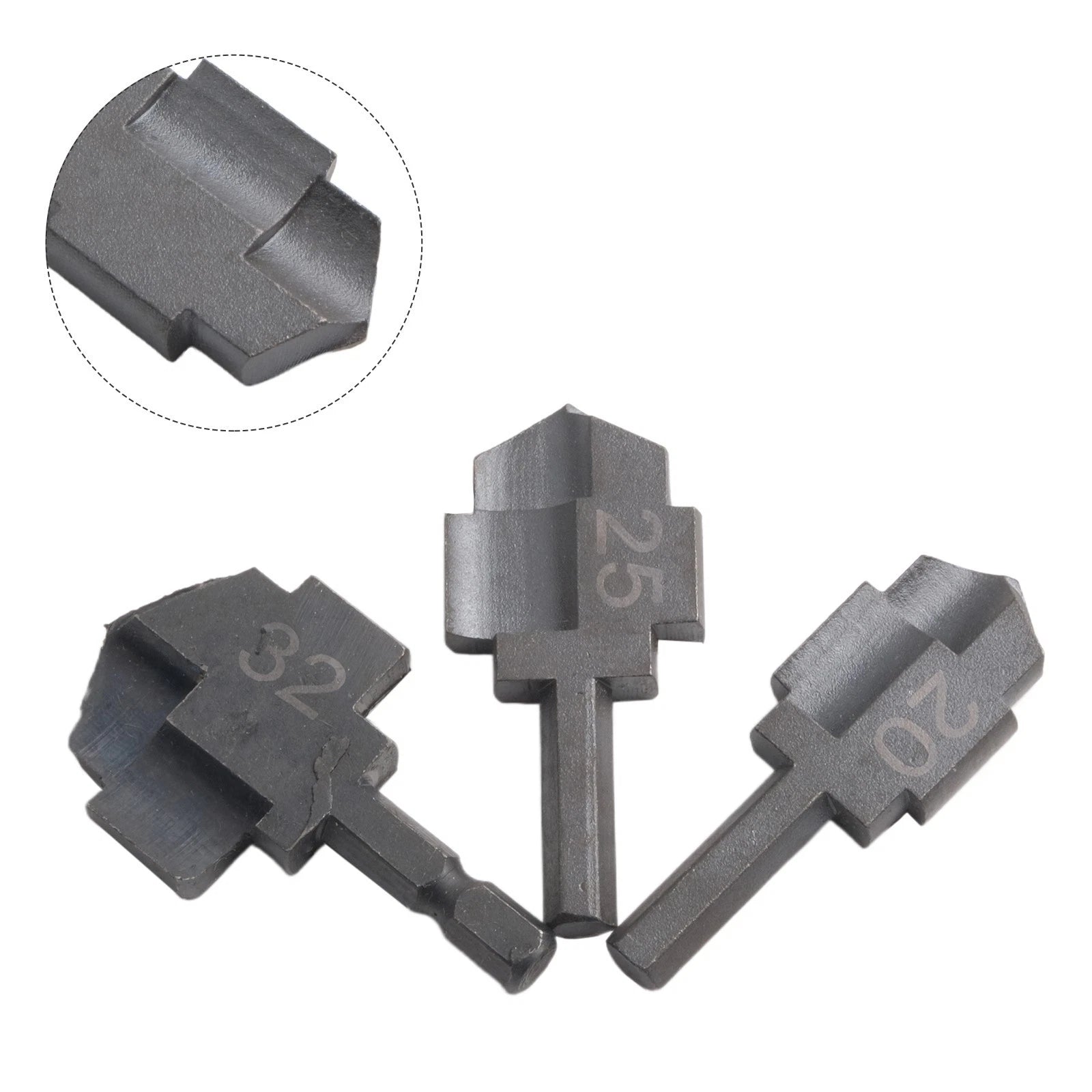 3X Professional PPR Drill Bit for Water Pipe Expansion Punch