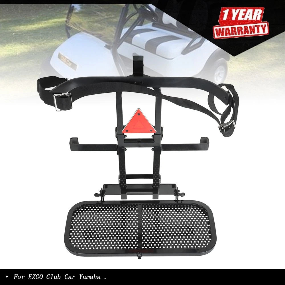 Universal Foldable Rear Seat Bag Holder for Golf Cart