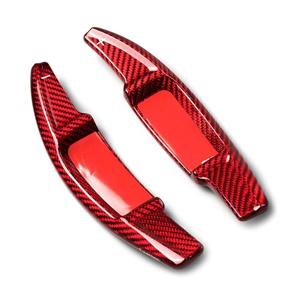 Steering Wheel Shift Paddle for Mercedes Benz E Class E260 (2021) Carbon Fiber Red