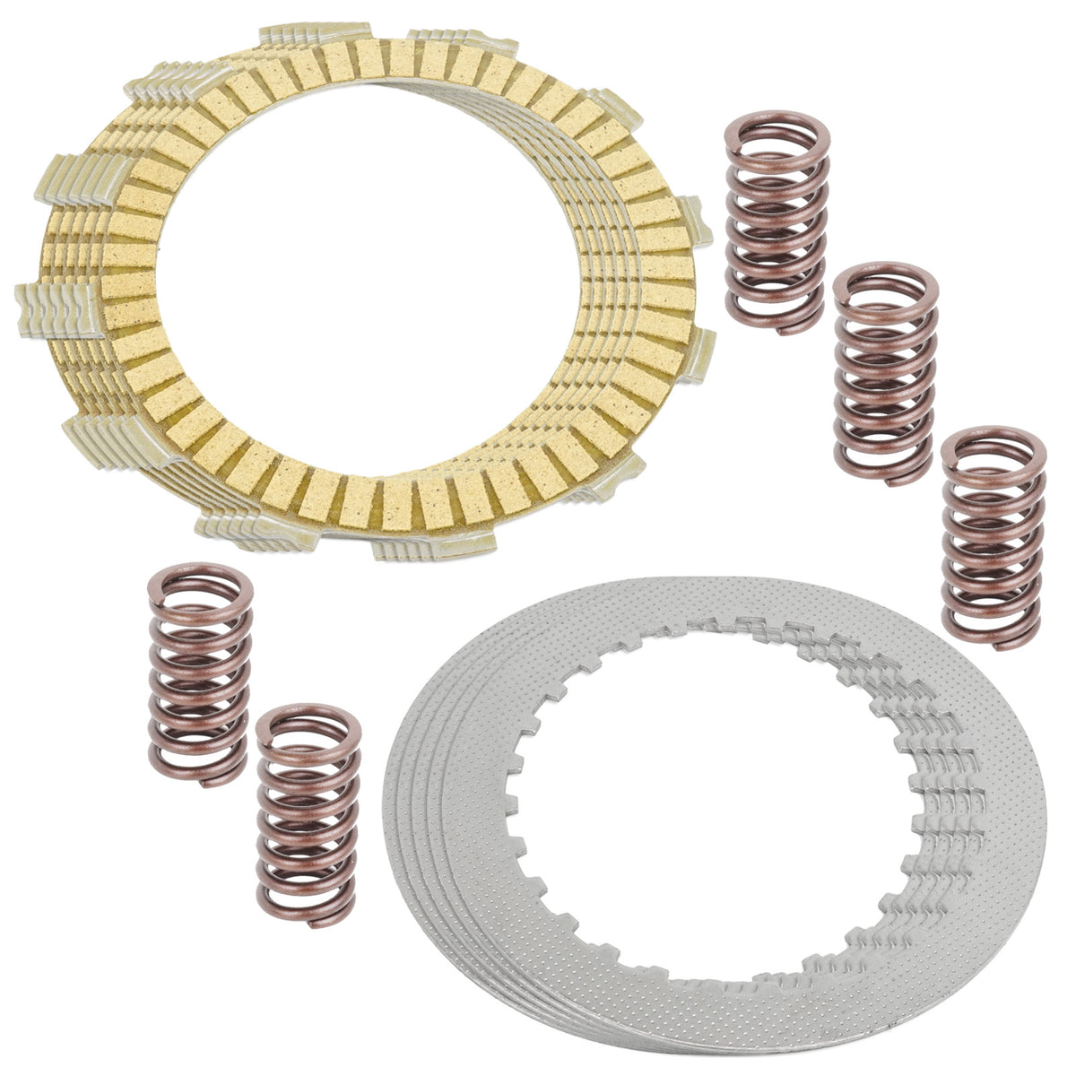 Clutch Friction Plates and Springs Kit for Honda CB650SC Nighthawk 650 (1983–1985)
