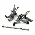 Aluminum Rearsets Footpegs Pedals for Suzuki GSX-R 600 750 (2011–2019)