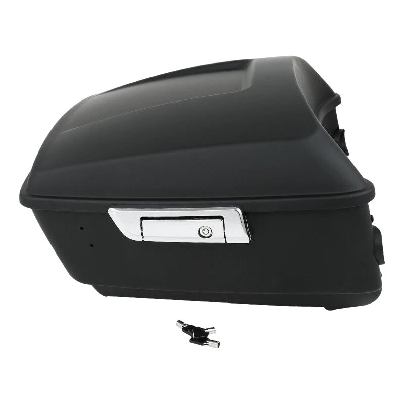 Trunk Backrest Pad Speakers Mount Rack for Harley Touring (2014–2026)