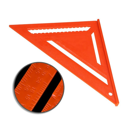 7-Inch Right Angle Ruler for Woodworking (Non-Slip Base)