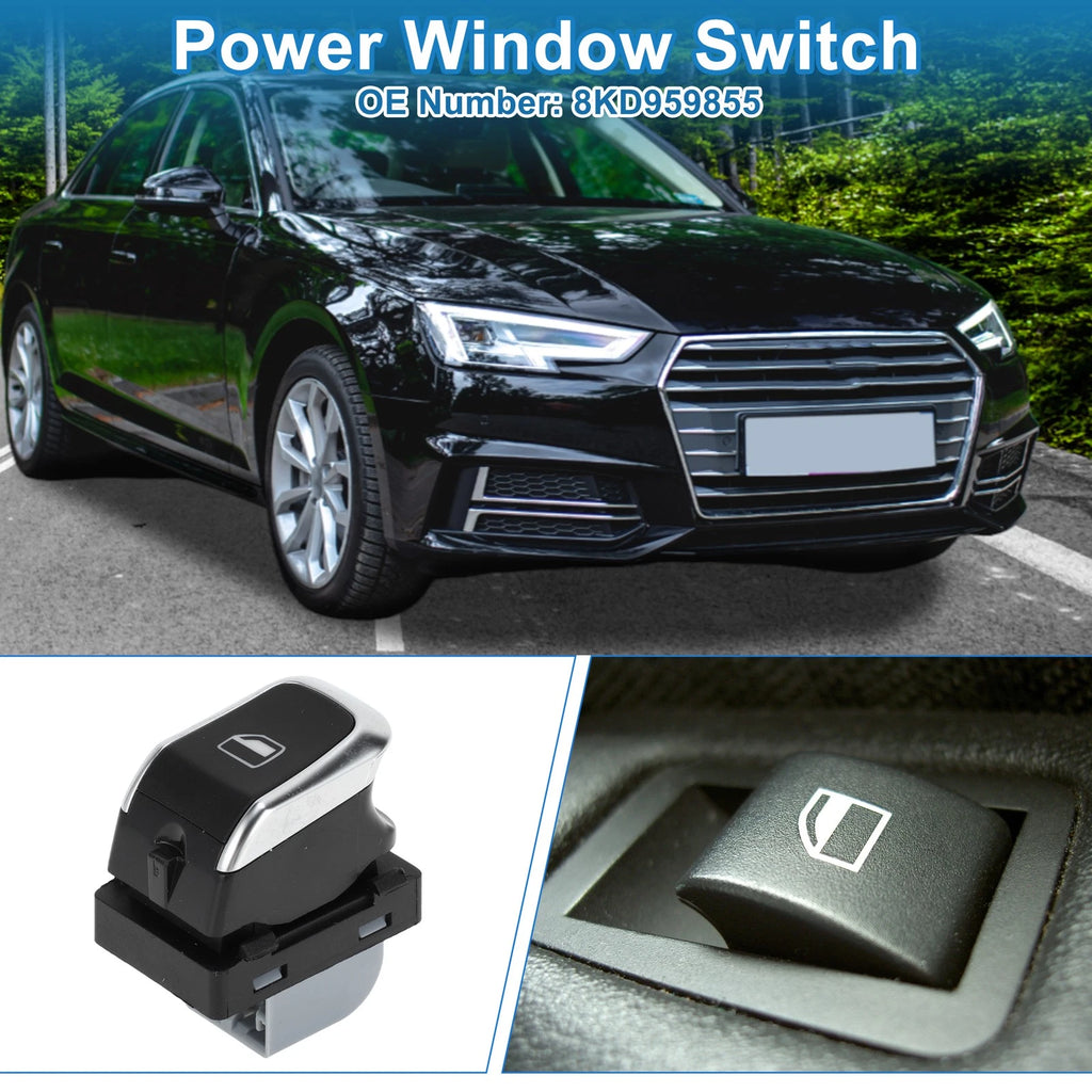 Passenger Side Power Window Switch Replacement for Audi A4 A5 S4 (2009–2016)