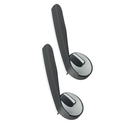 2Pcs Car Rain Shield Guard Eyebrow for Enhanced Visibility