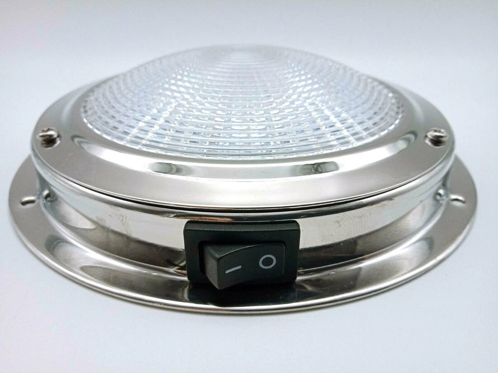12V LED Dome Light for Boat Caravan Ceiling Lamp (140mm)