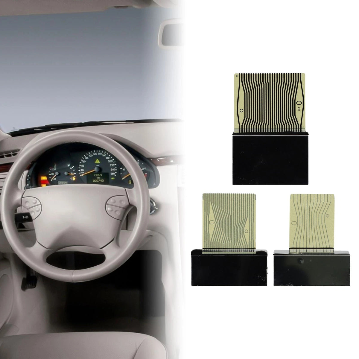 LCD Display for C Class E Class CLK Class SLK Class (1998–2002)