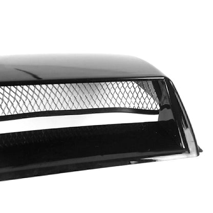 Air Flow Intake Hood Scoop Vent for Universal Cars (Black)