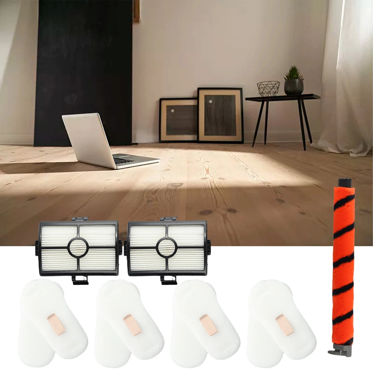 Roller Brush Foam Filter Kit for Clean Tools Accessories