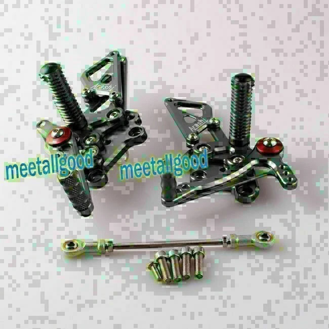 Adjustable Rearset Footpegs for Kawasaki Ninja 300 (2013–2018)