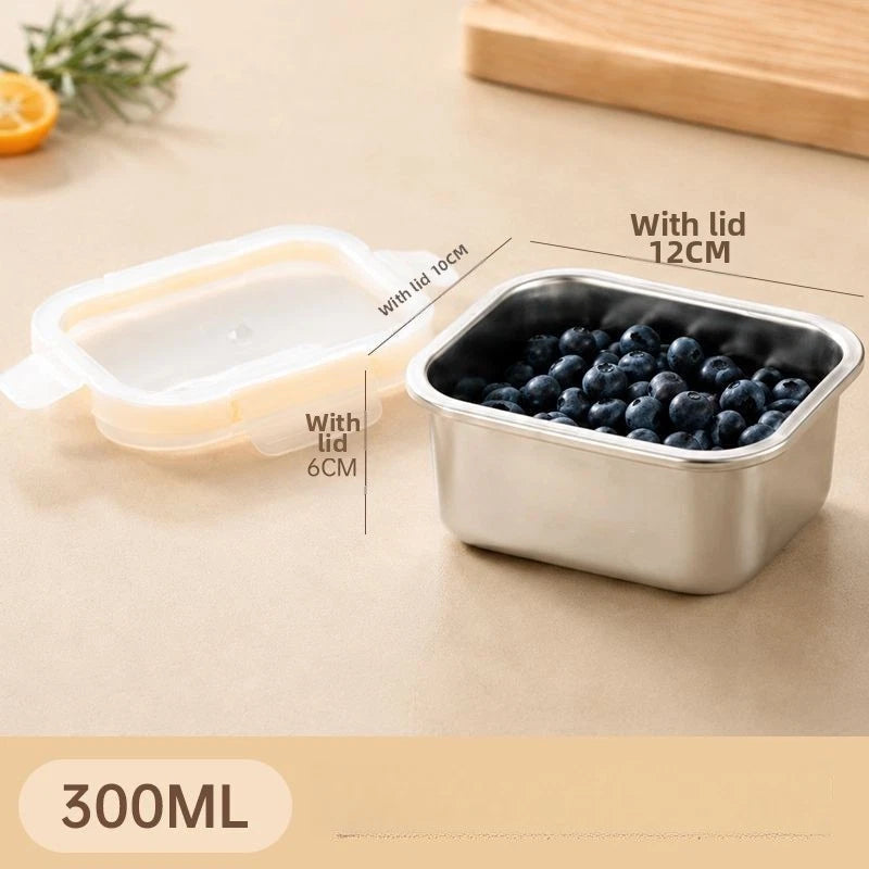 Stainless Steel Storage Box for Everyday Use