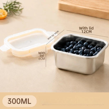 Stainless Steel Storage Box for Everyday Use