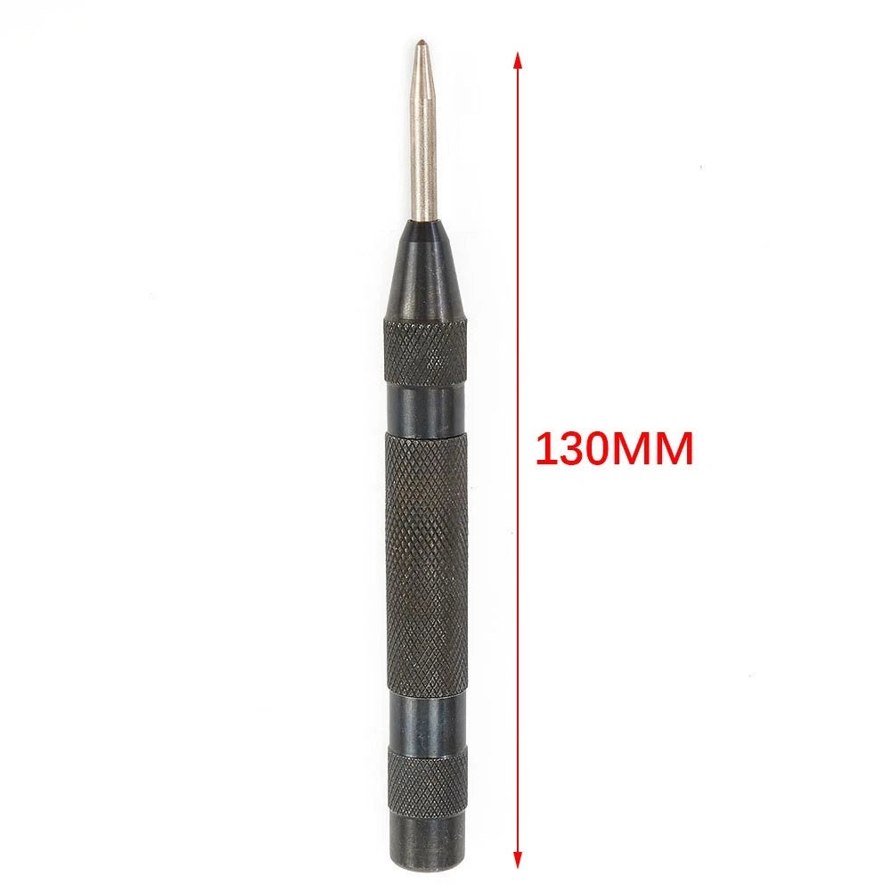 HSS Heavy Duty Automatic Centre Punch for Universal Use (Brass, Spring Loaded)