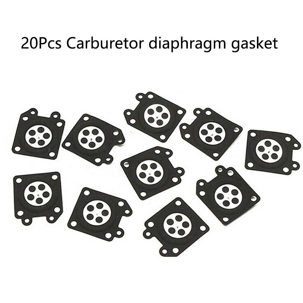 20Pc Carburetor Metering Diaphragm Replace Parts For Walbro 95-526-9 95-526 Carb