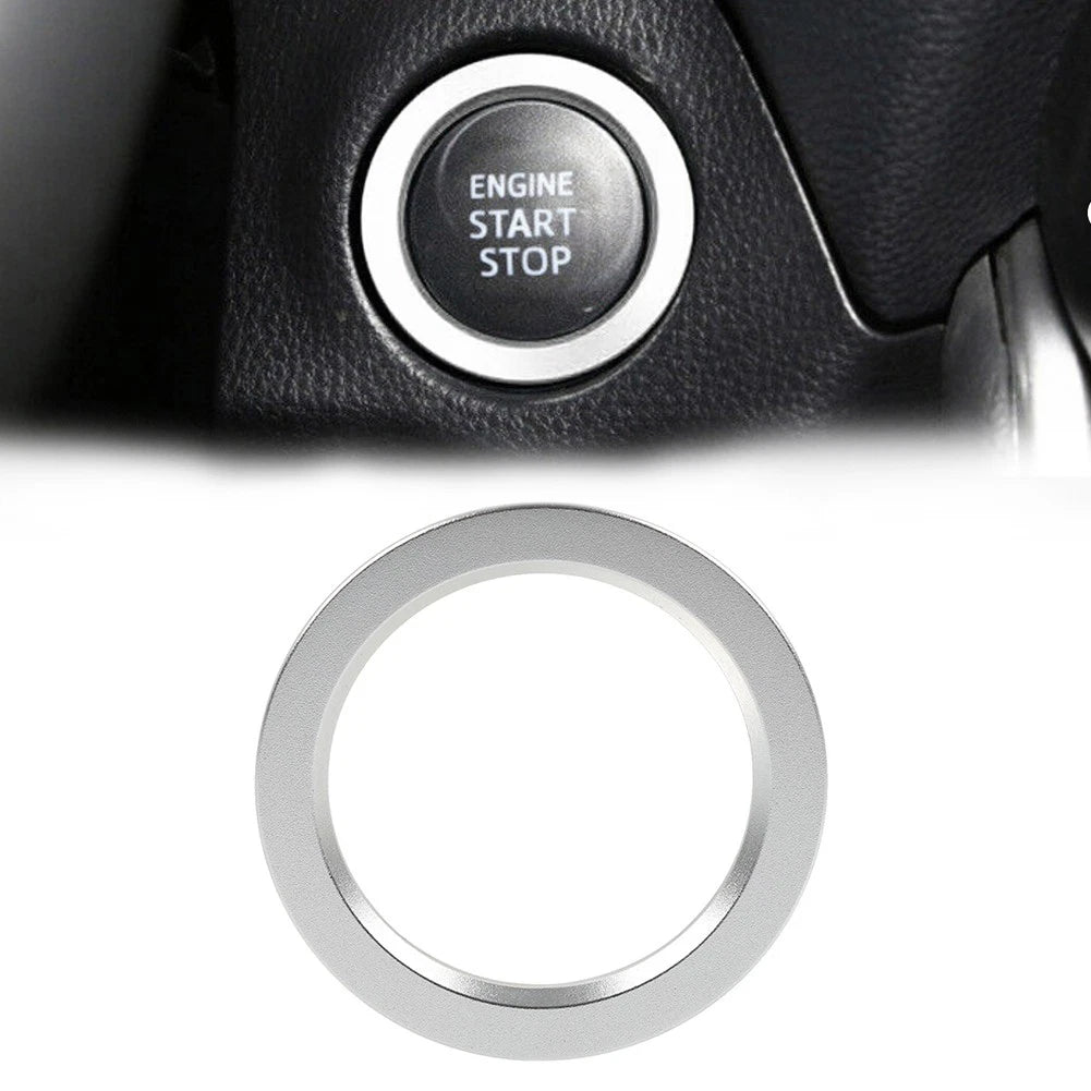 Engine Start Stop Button Trim Ring for Toyota Tacoma Camry Prius Corolla (2016–2023)