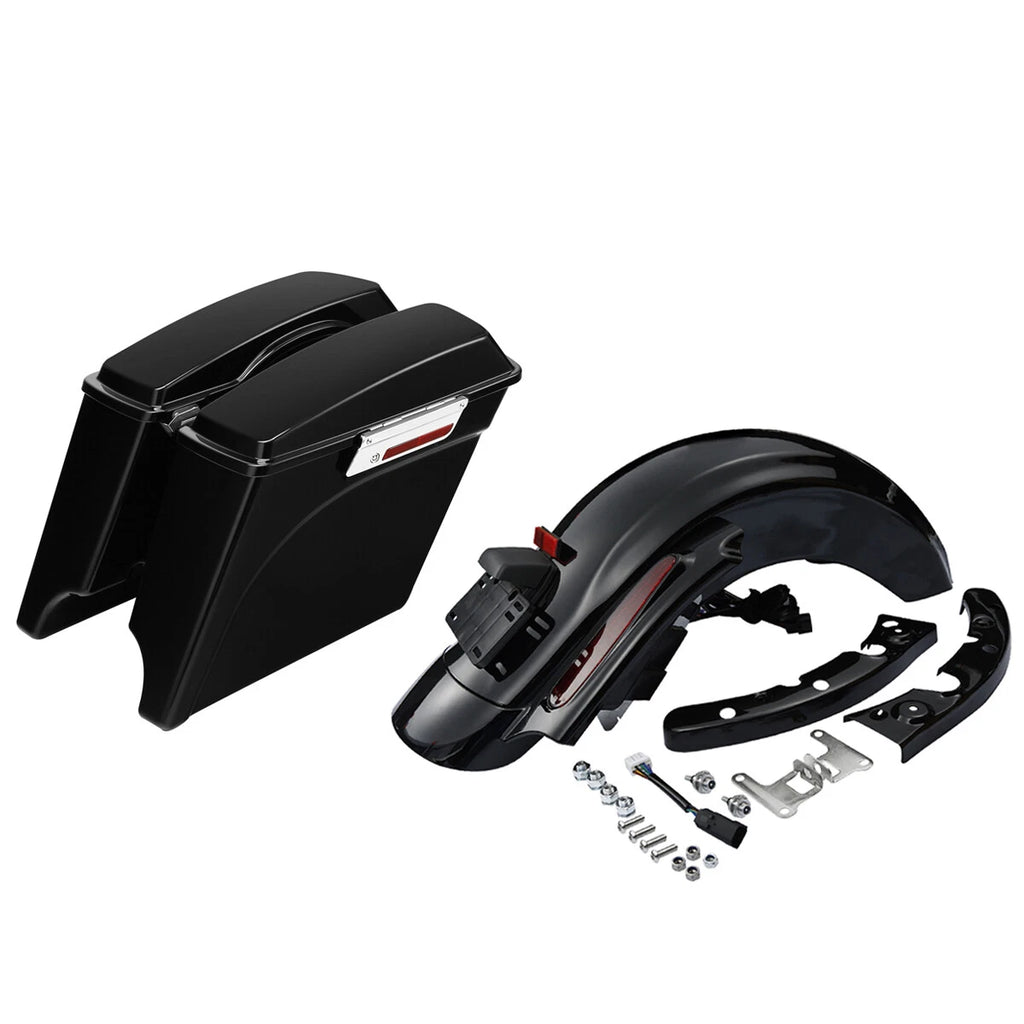 5" Stretched Hard Saddlebags for Harley Electra Glide (2009–2013)