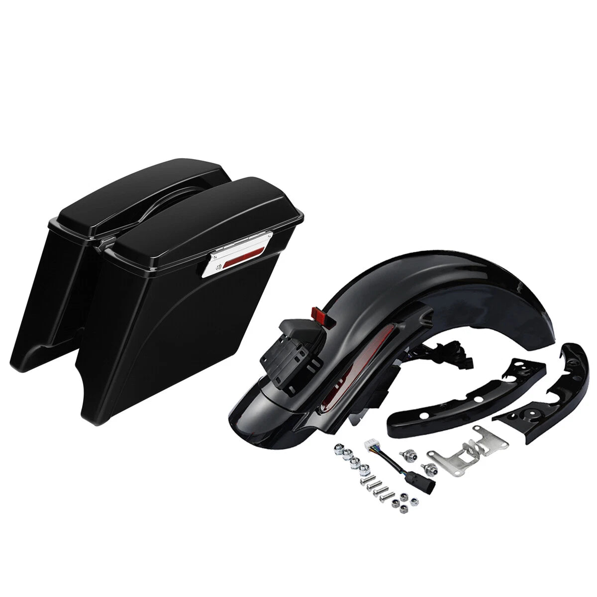 5" Stretched Hard Saddlebags for Harley Electra Glide (2009–2013)