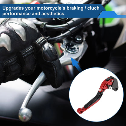 Adjustable Brake Clutch Levers for Honda NC700/NC750 S/X (2012–2020) Red Black