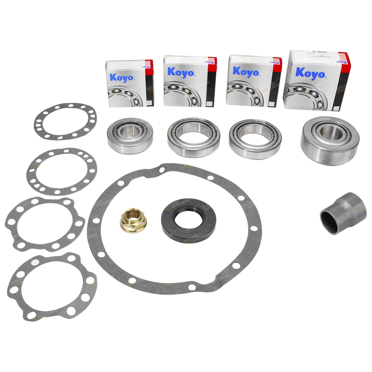 Front Differential Rebuild Kit for Landcruiser 75 78 79 80 Series (non difflock)